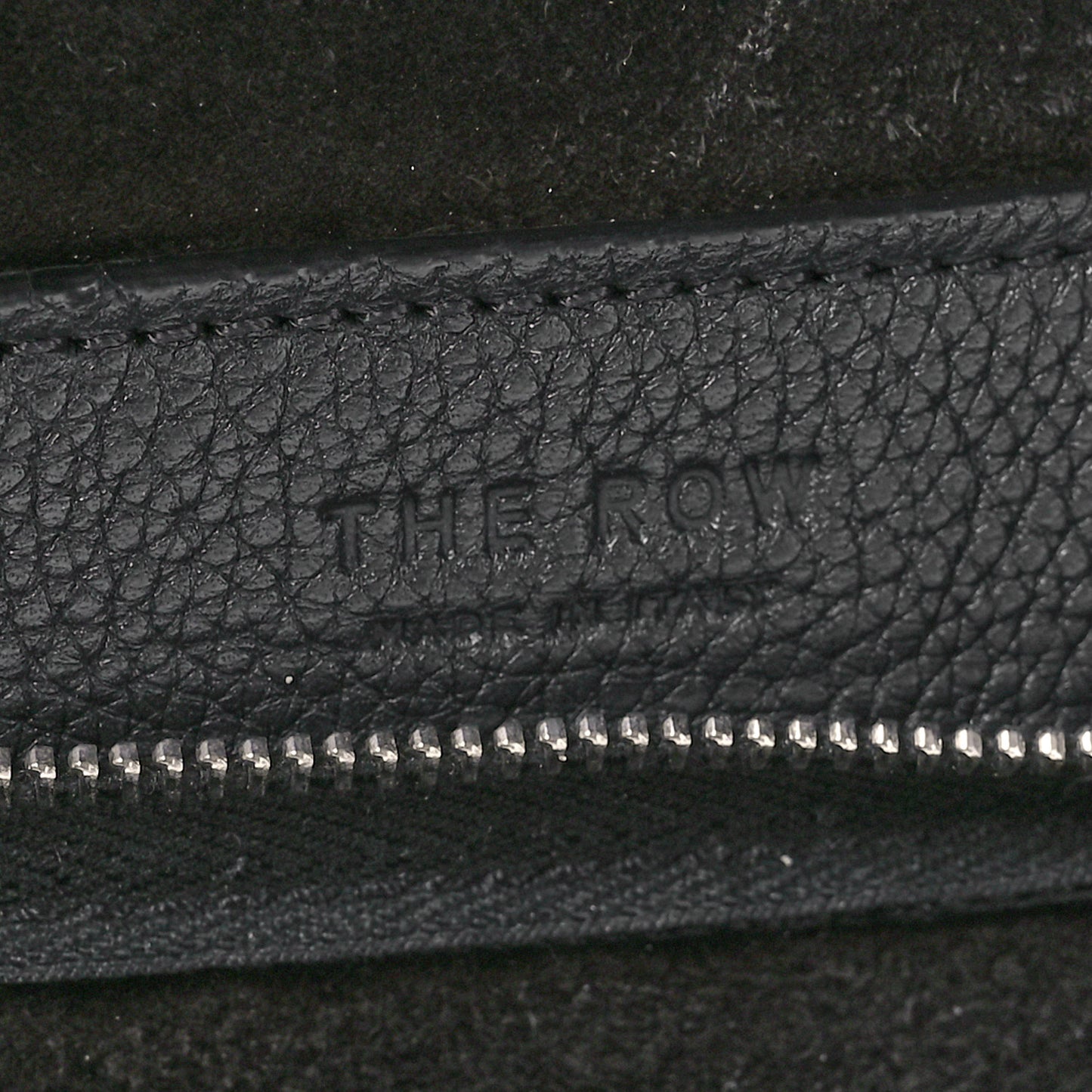 Grained Calfskin Sidekick Black