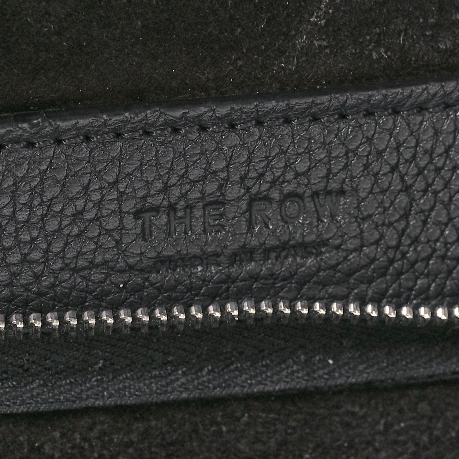 The Row Grained Calfskin Sidekick Black 6 of 12