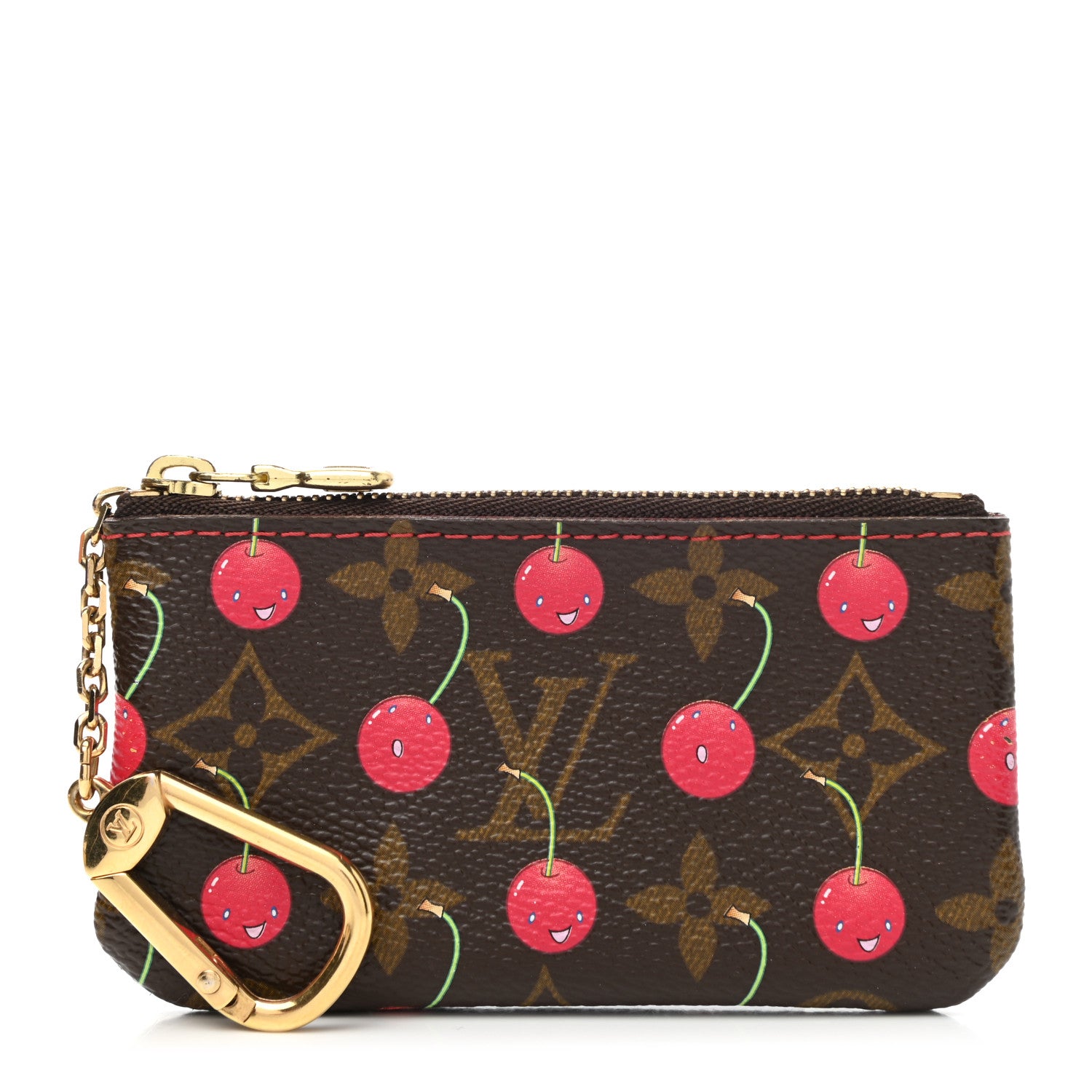 Louis Vuitton Monogram Cerises Key Pouch 1 of 7
