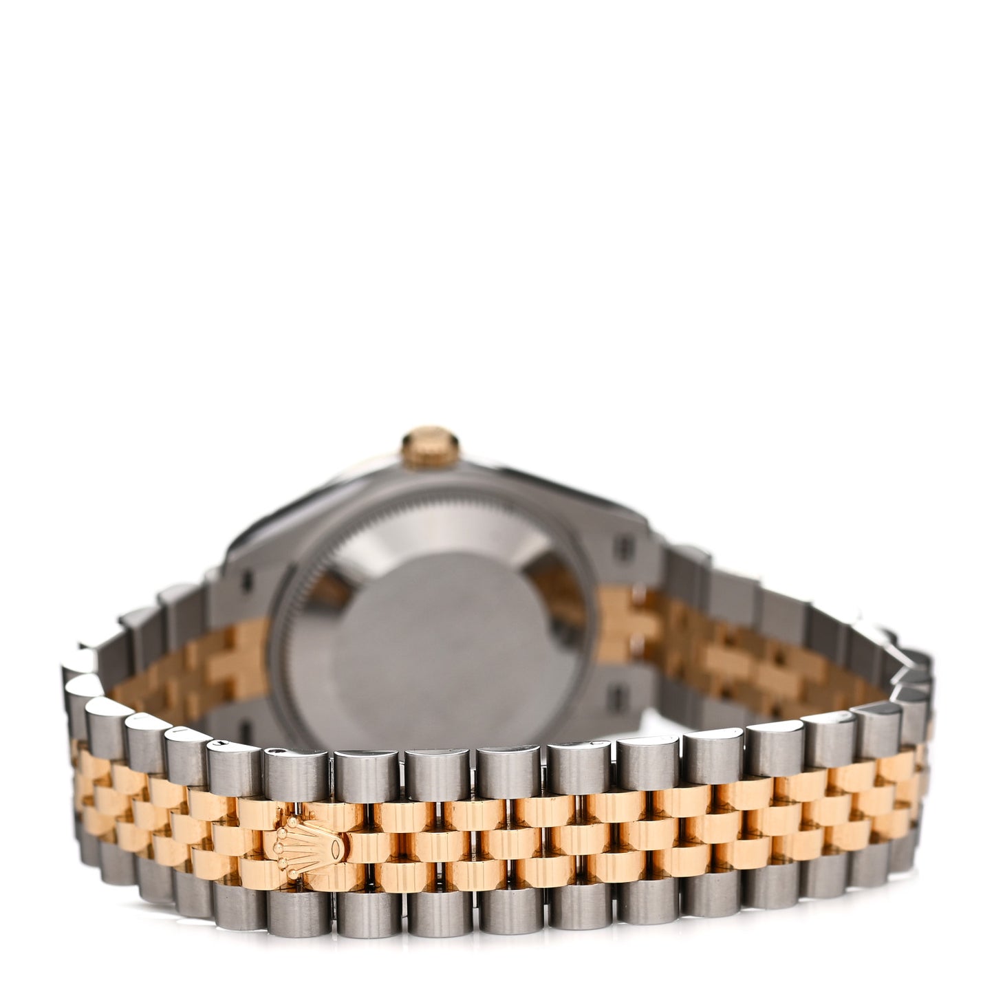 Stainless Steel 18K Yellow Gold Diamond 31mm Oyster Perpetual Datejust Watch Champagne 278273
