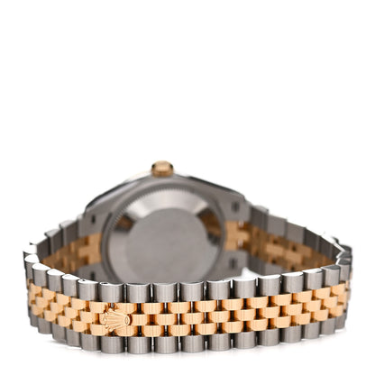 Rolex Stainless Steel 18K Yellow Gold Diamond 31mm Oyster Perpetual Datejust Watch Champagne 278273 3 of 5