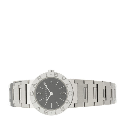 Bulgari Stainless Steel 26mm Quartz Watch Black 2 of 4