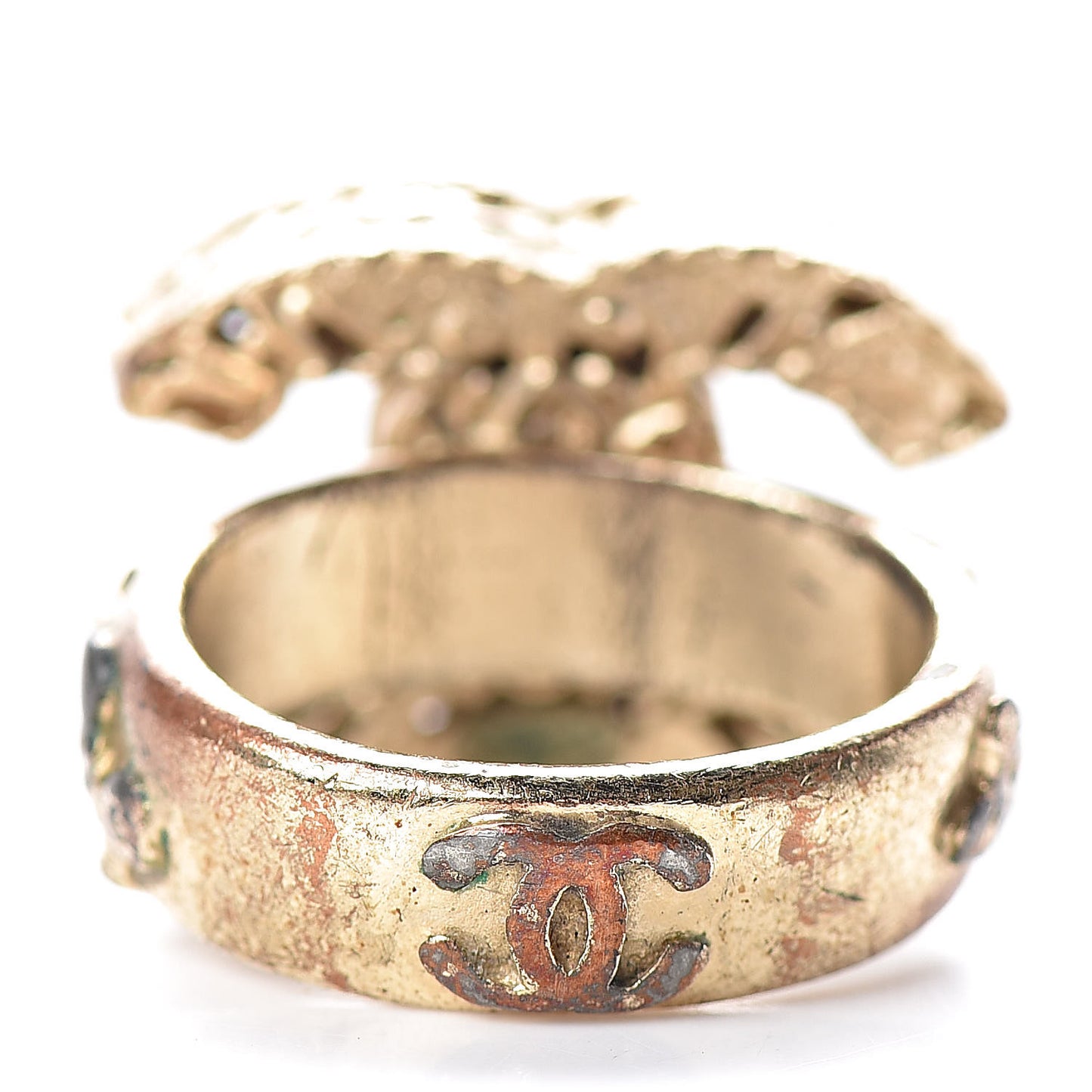 CC Logo Ring 5 Gold