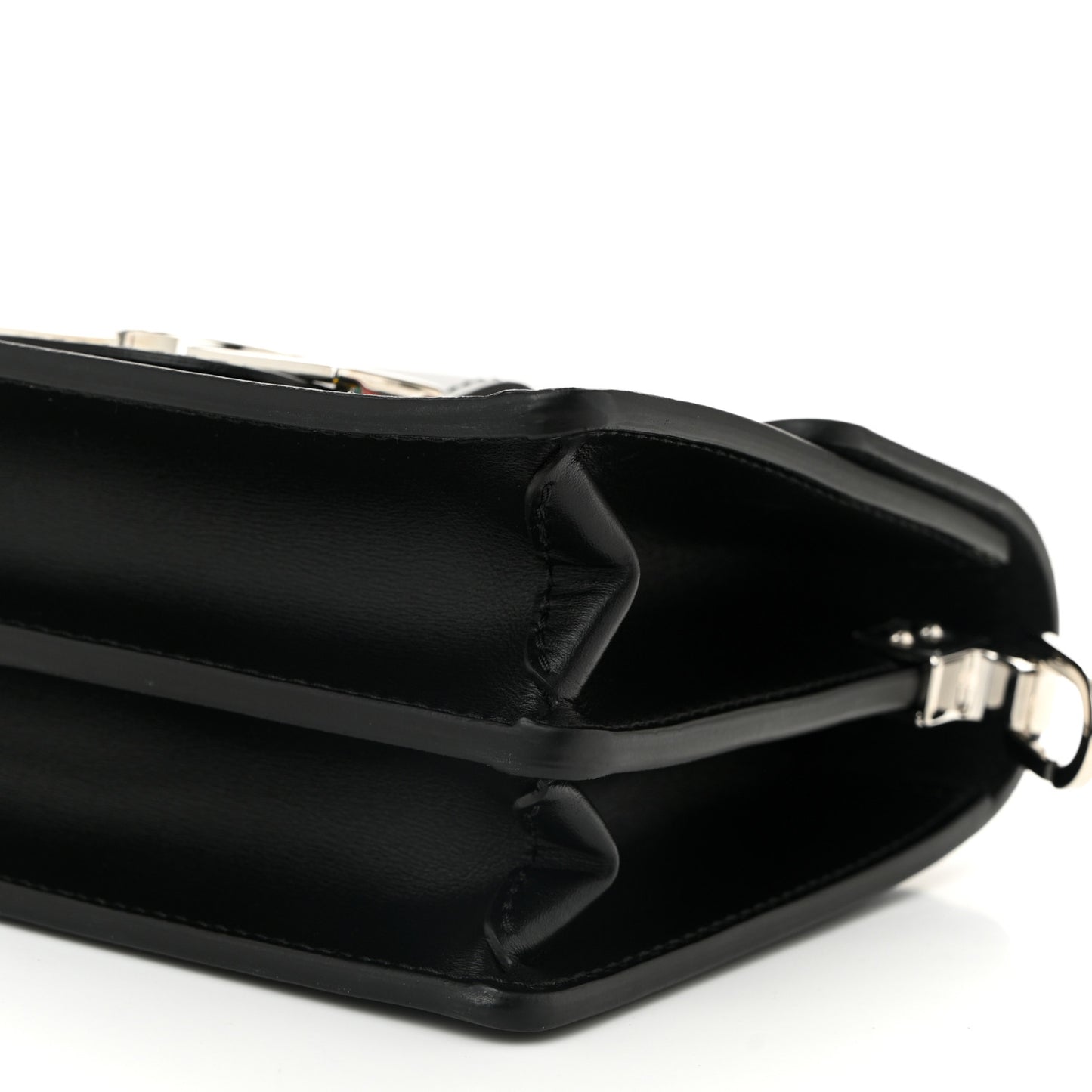 LV X YK Taurillon Dots Dauphine Mini Black