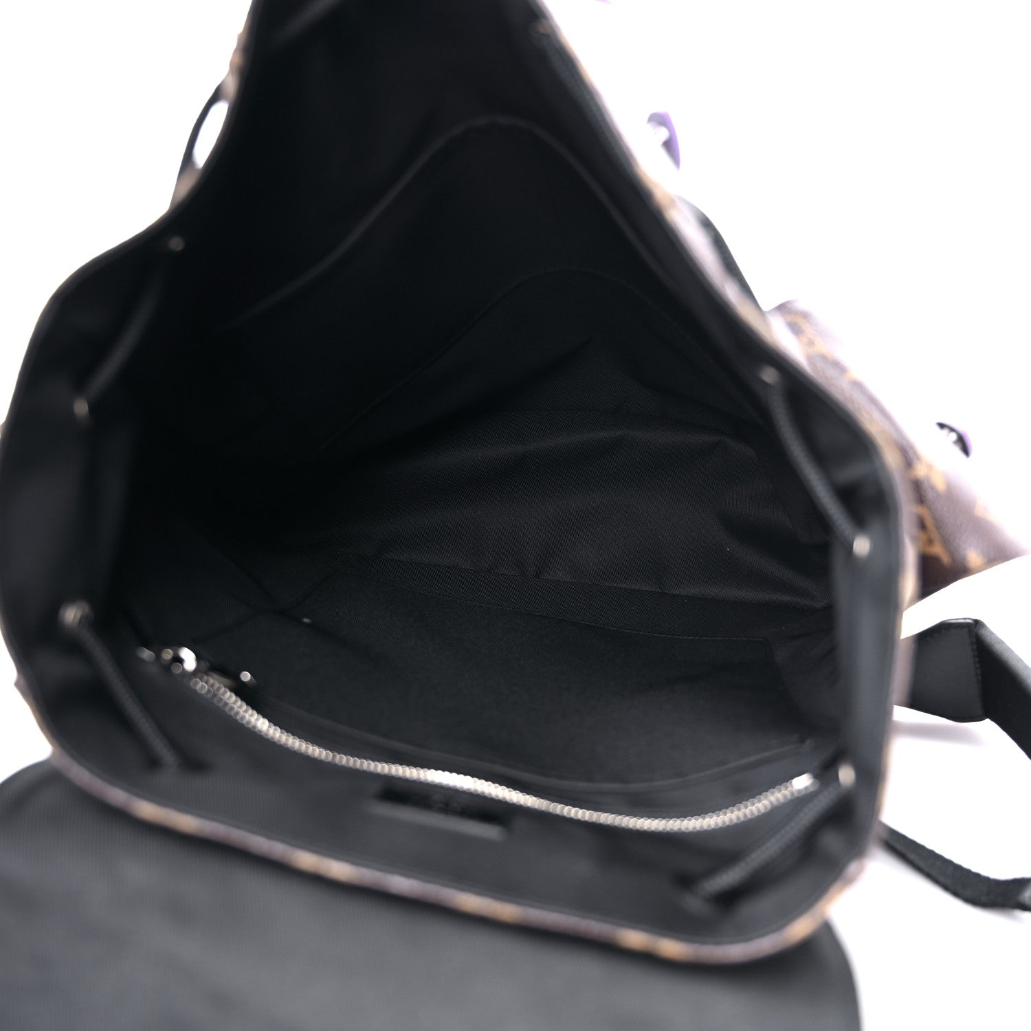 Louis Vuitton Monogram Macassar Christopher MM Backpack Purple 4 of 7