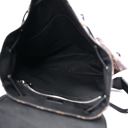 Louis Vuitton Monogram Macassar Christopher MM Backpack Purple 4 of 7