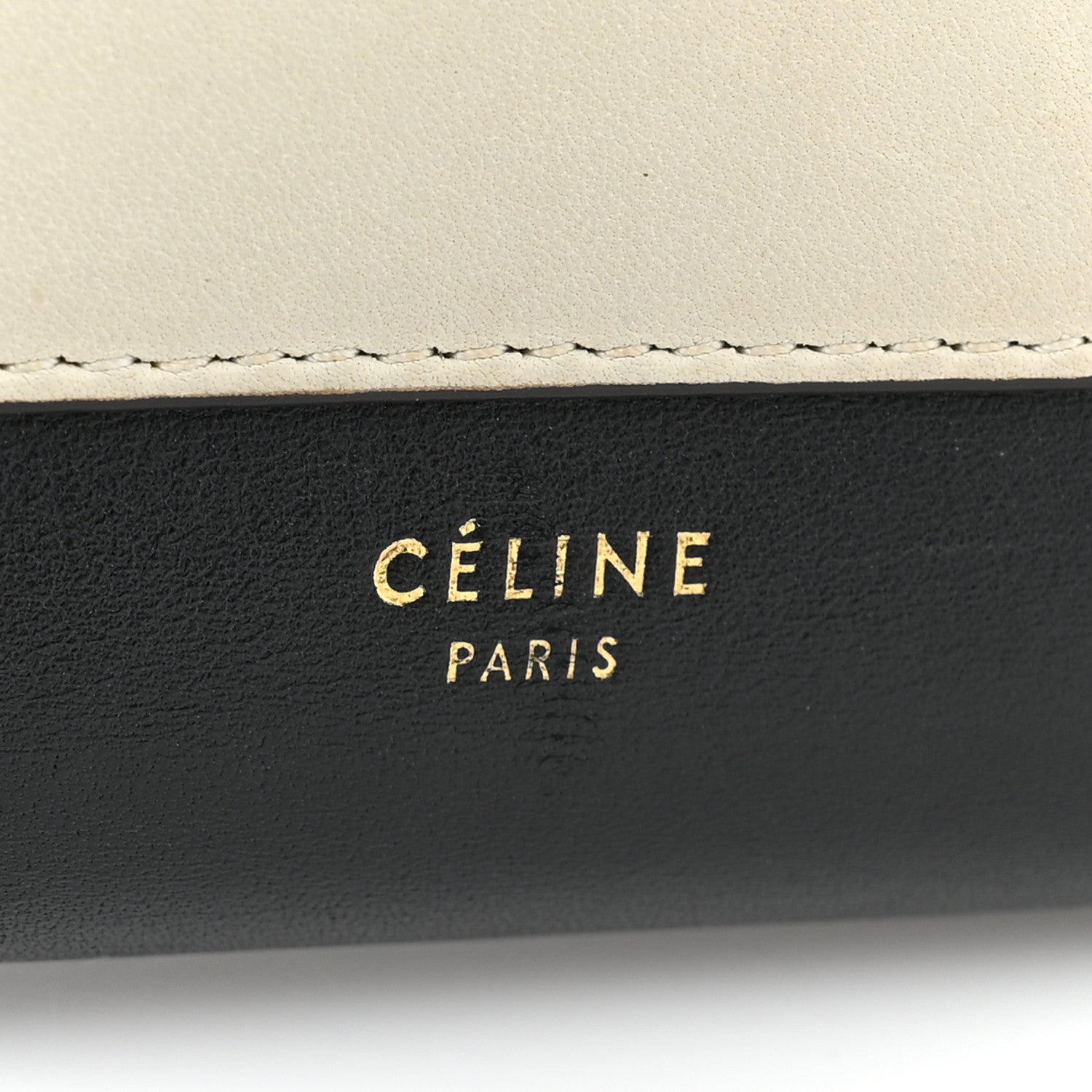 Celine Shiny Calfskin Large Pocket Flap On Chain Sea 8 of 14