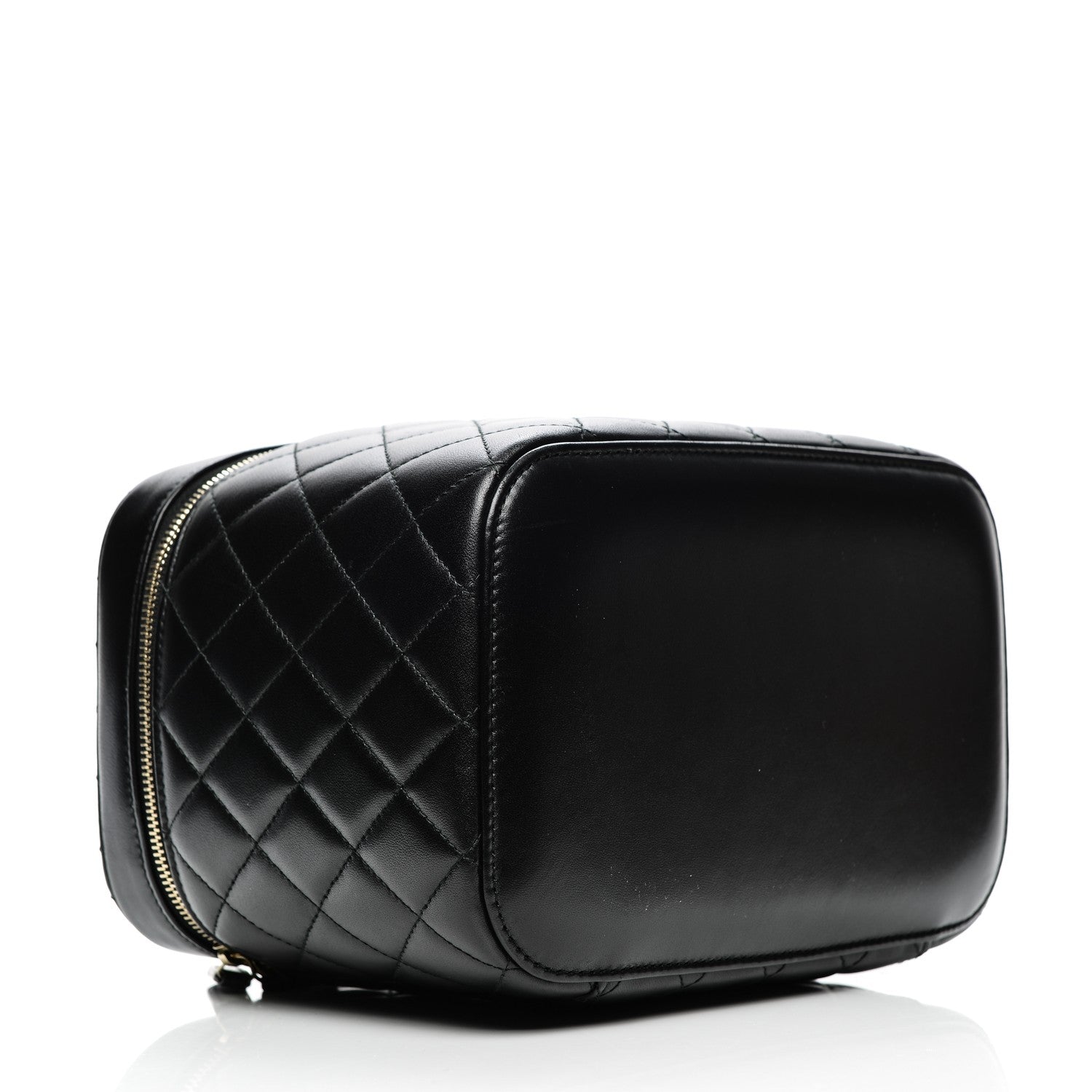 Chanel Lambskin Quilted Trendy CC Vanity Pouch Black 4 of 8