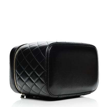 Chanel Lambskin Quilted Trendy CC Vanity Pouch Black 4 of 8