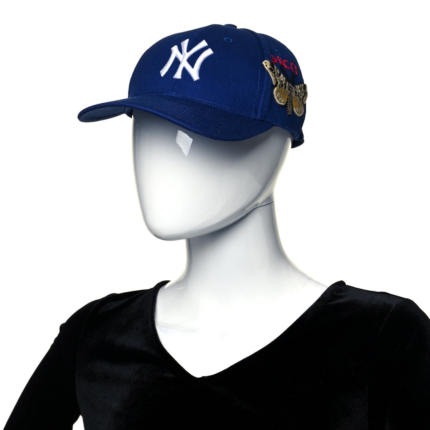 X MLB Cotton NY Yankees Baseball Hat 57-61 Blue