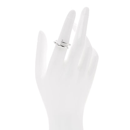 Cartier 18K White Gold Diamond Juste Un Clou Ring 53 6.25 2 of 9