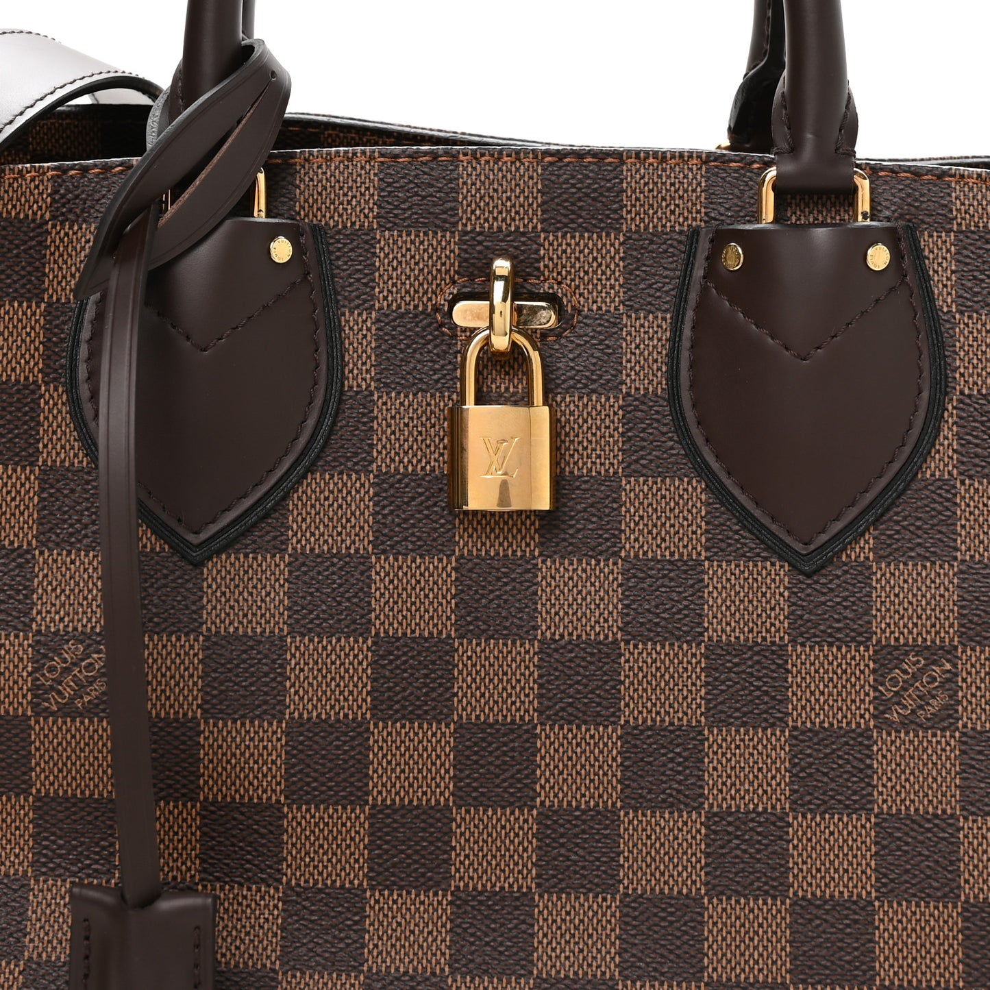 Cuir Taurillon Damier Ebene Normandy Black