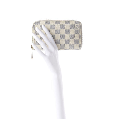 Louis Vuitton Damier Azur Compact Zippy Wallet 2 of 10