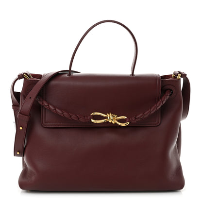Bottega Veneta Silky Calfskin Medium Ciao Ciao Barolo 1 of 12
