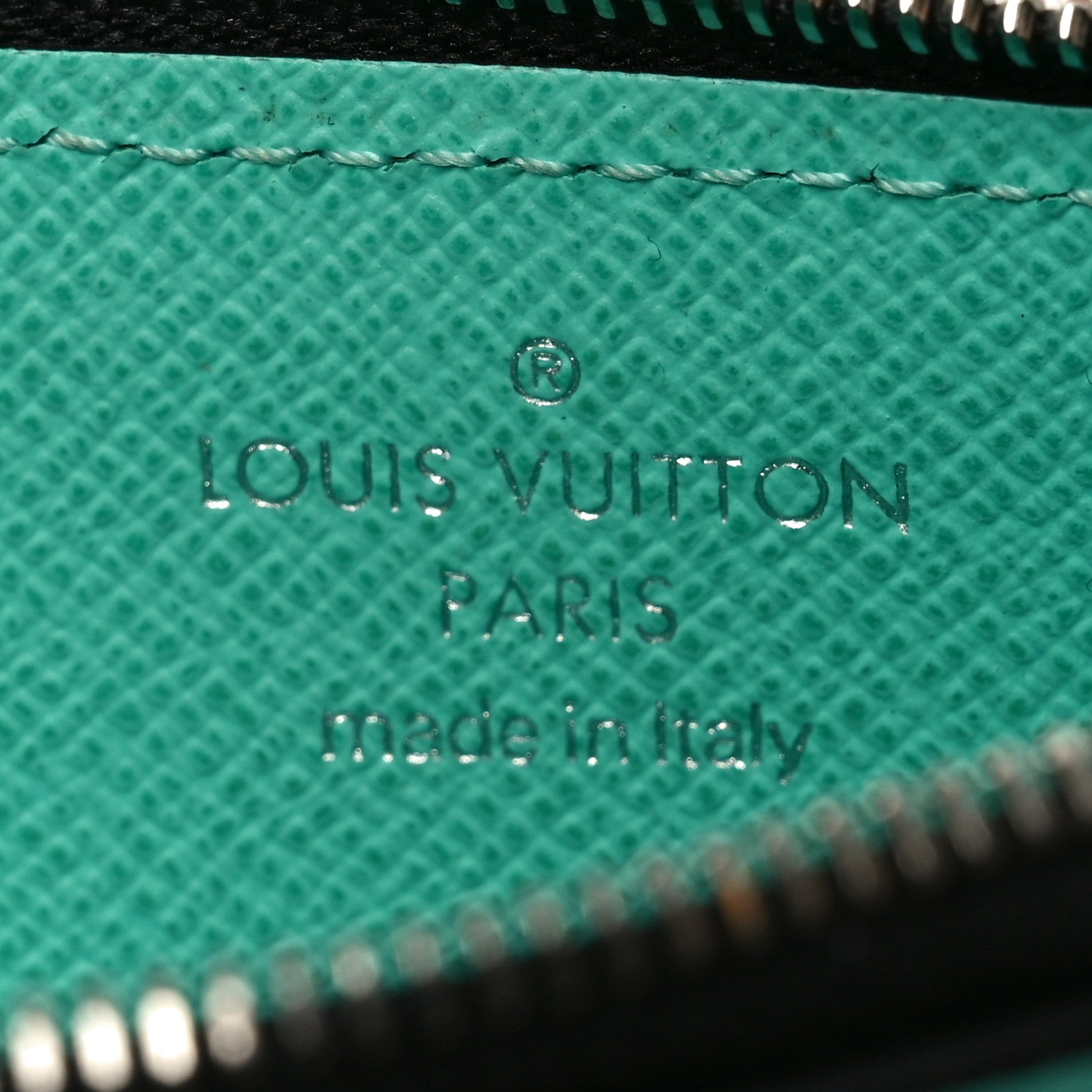 Louis Vuitton Taigarama Coin Card Holder Miami Green 6 of 7