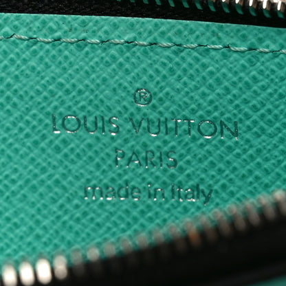 Louis Vuitton Taigarama Coin Card Holder Miami Green 6 of 7