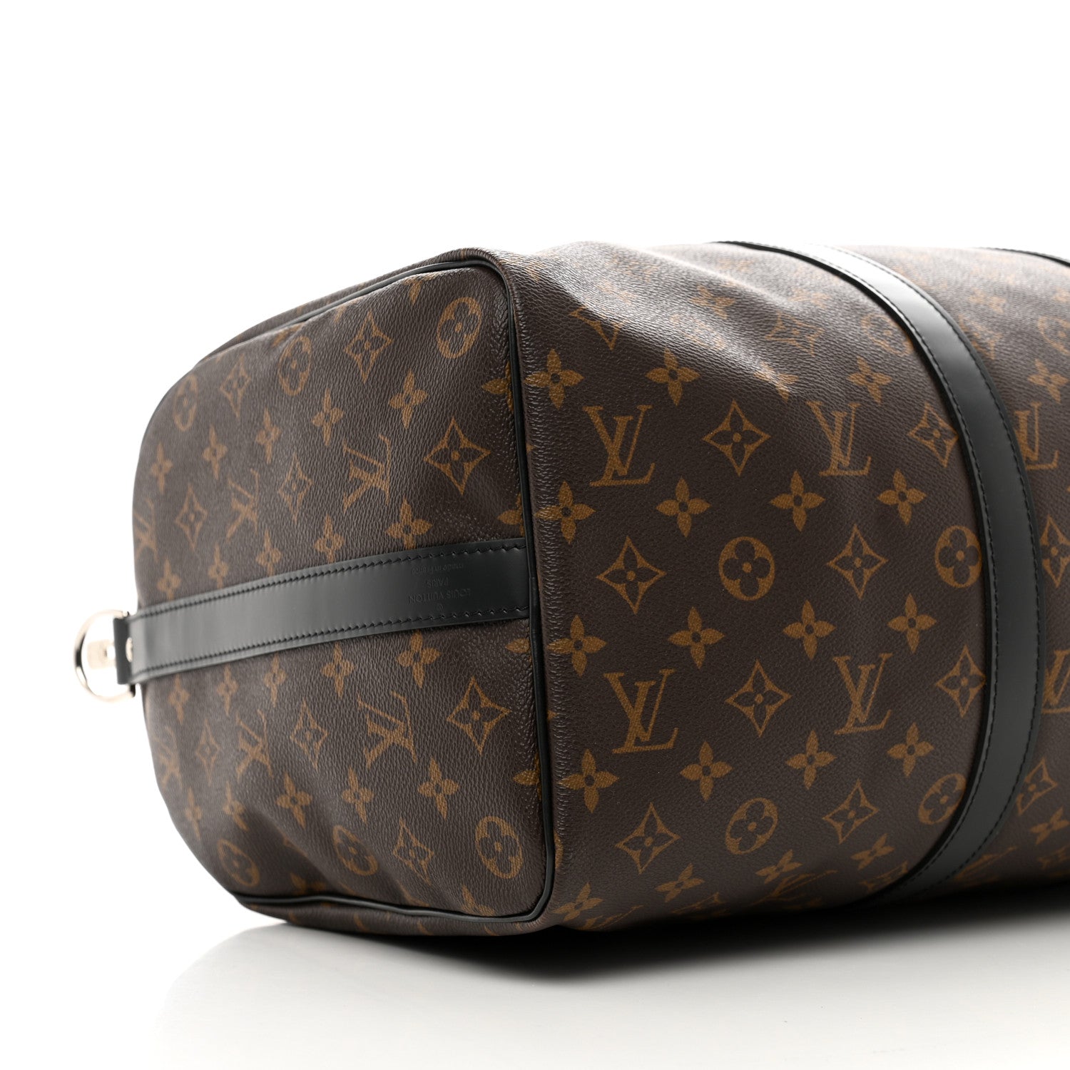 Louis Vuitton Monogram Macassar Keepall Bandouliere 45 8 of 9