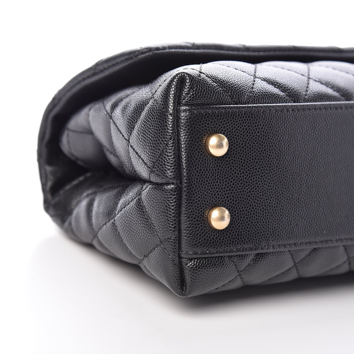 Chanel Caviar Quilted Mini Coco Handle Flap Black 8 of 10