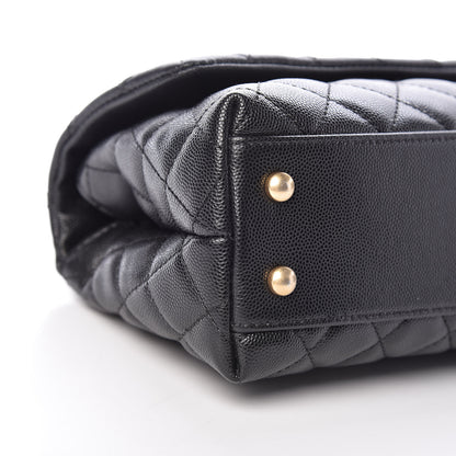 Chanel Caviar Quilted Mini Coco Handle Flap Black 8 of 10