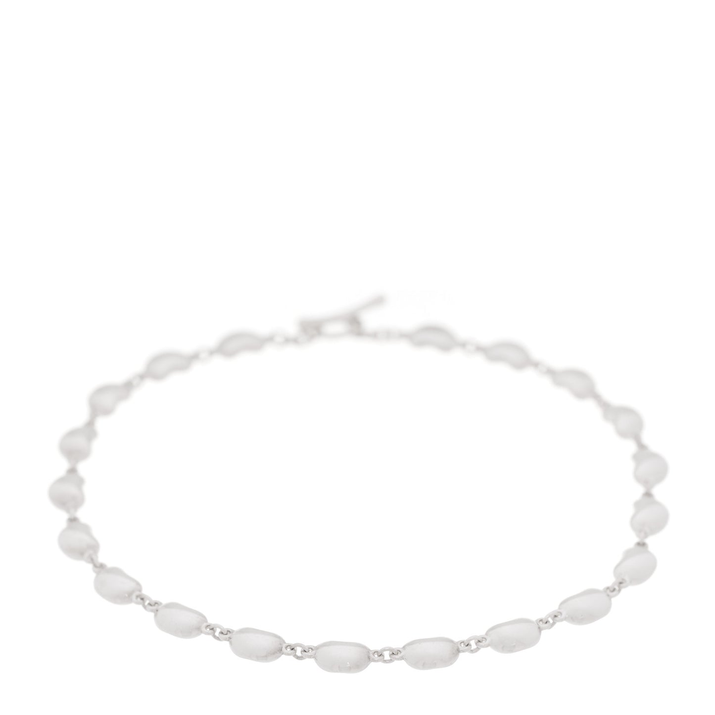 Sterling Silver 4mm Elsa Peretti Bean Bracelet