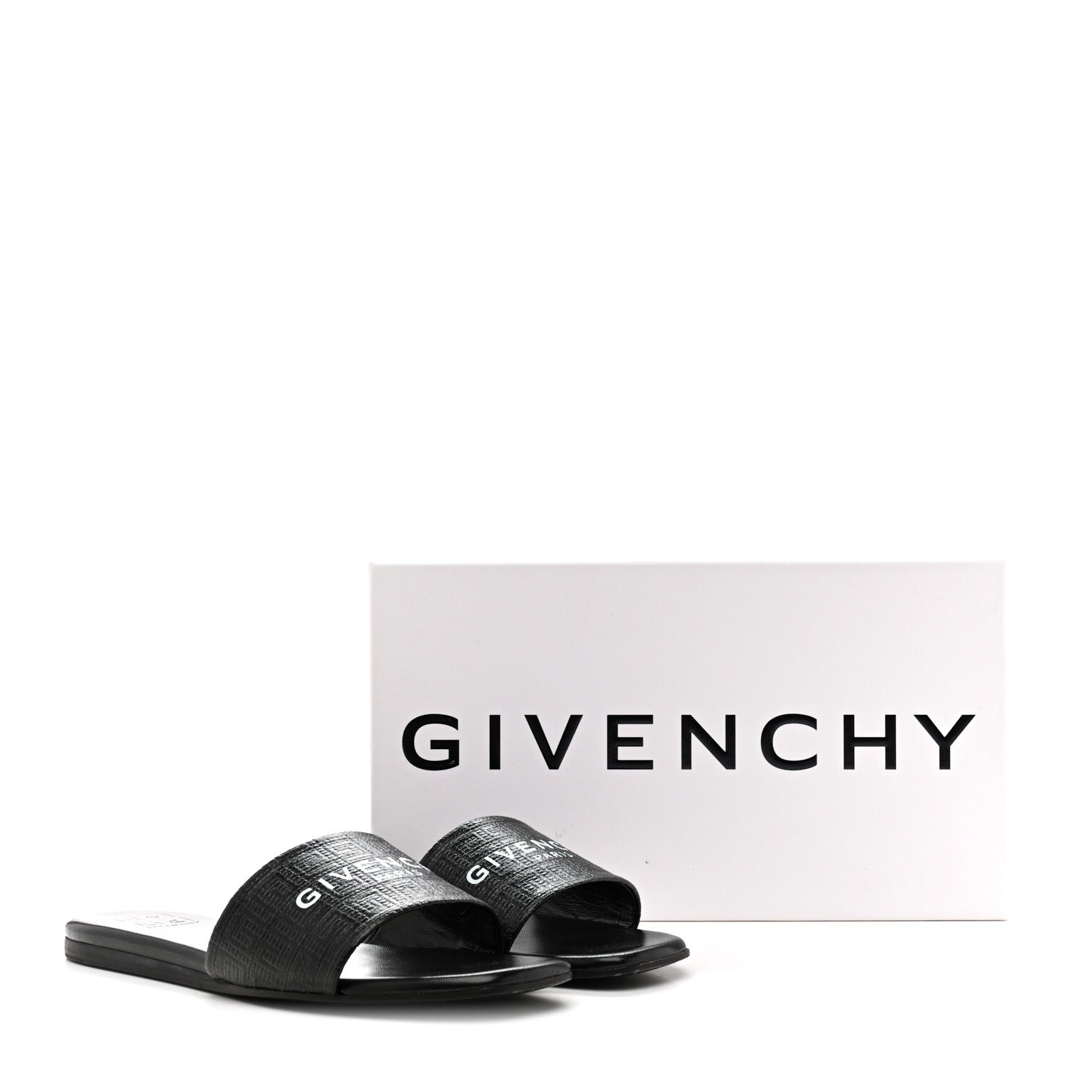 Givenchy Logo 4G Flat Sandals 39 Black 10 of 10