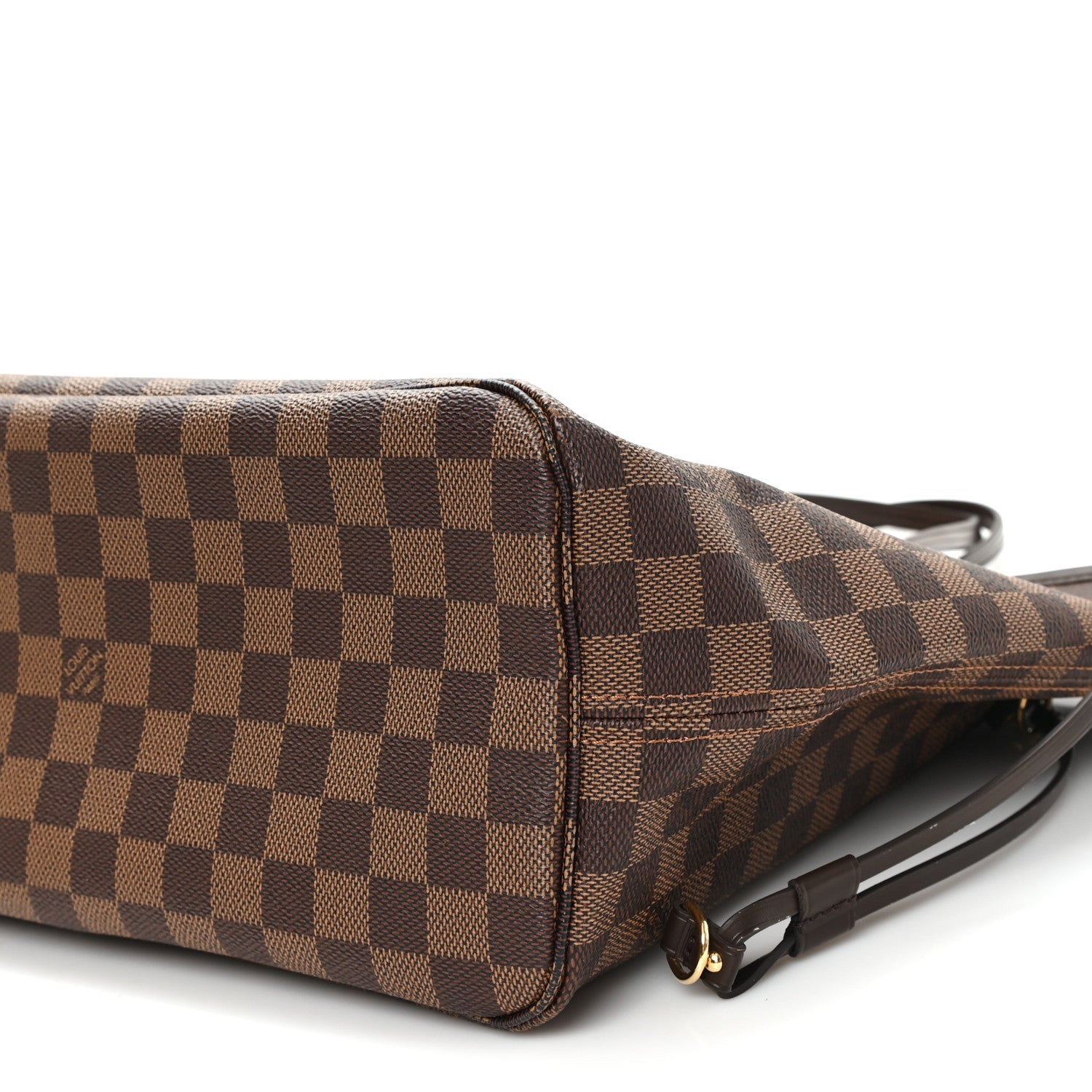 Louis Vuitton Damier Ebene Neo Neverfull MM Rose Ballerine 9 of 10
