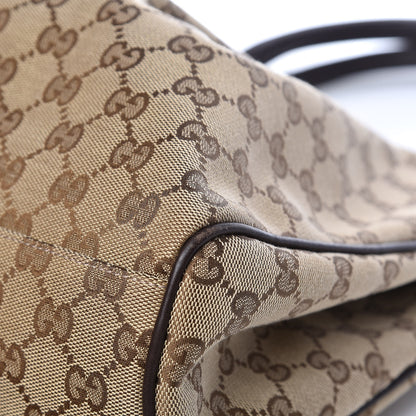 Gucci Monogram Medium Sukey Tote Dark Brown 9 of 11