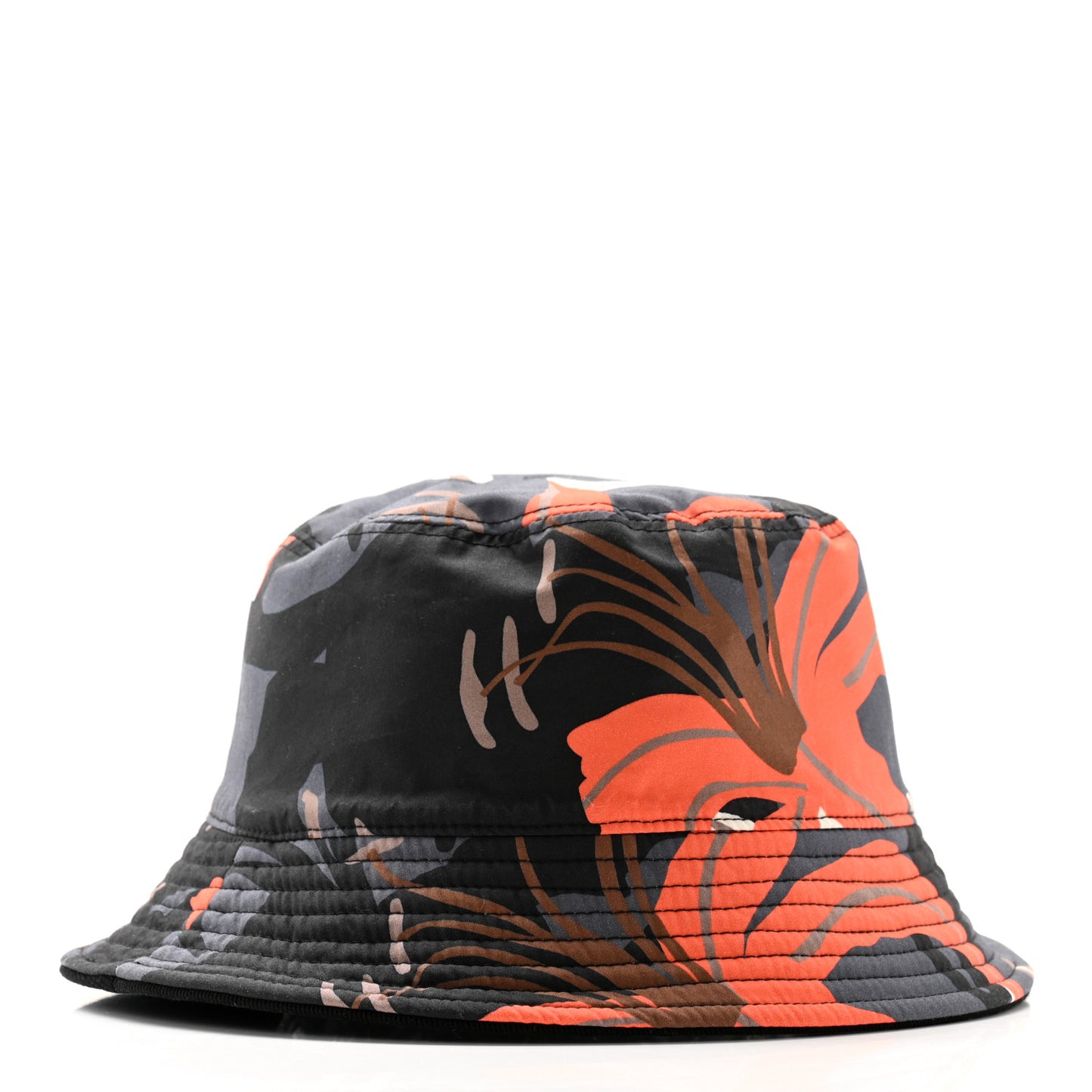 Canvas Reversible CC Bucket Hat S Black Multicolor