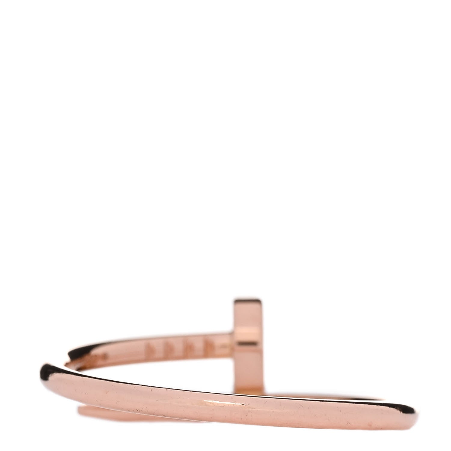 Cartier 18K Pink Gold Small Juste Un Clou Ring 59 8.75 3 of 6