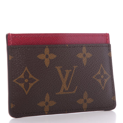 Louis Vuitton Monogram Card Holder Fuchsia 3 of 9