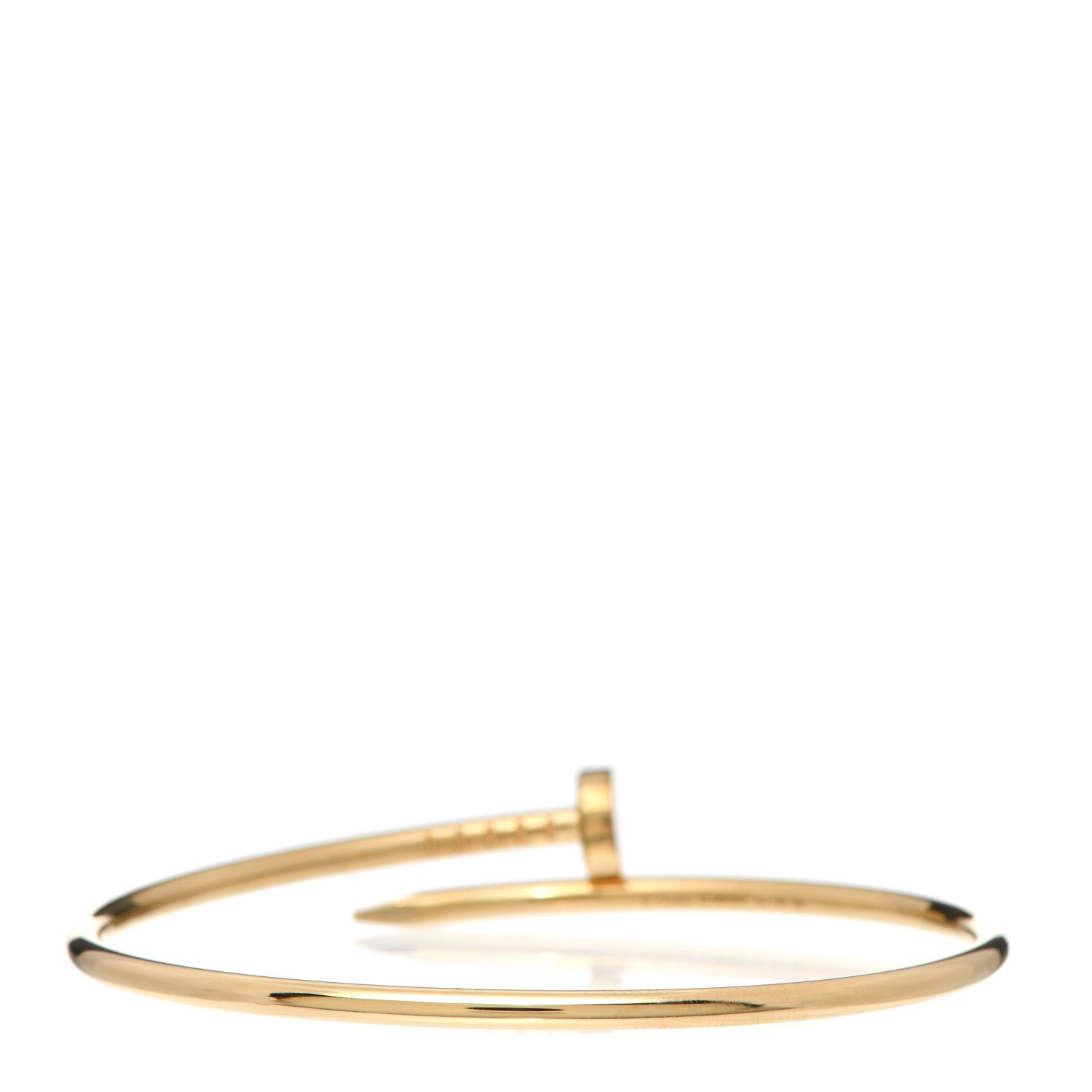 Cartier 18K Yellow Gold Small Juste Un Clou Bracelet 16 3 of 6
