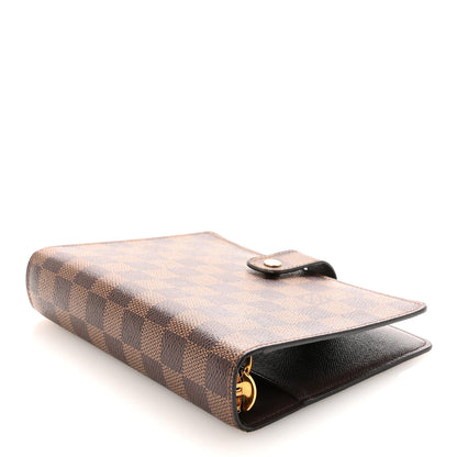 Louis Vuitton Damier Ebene Medium Ring Agenda Cover 4 of 7