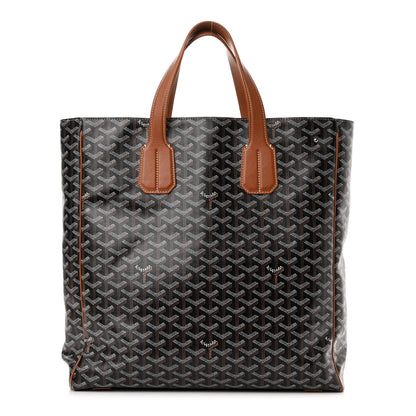 Goyard Goyardine Voltaire III Tote Black Gold 1 of 14