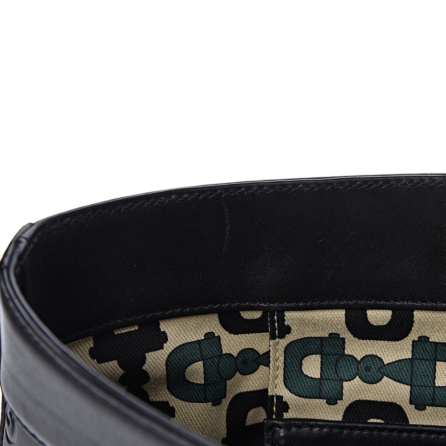 Guccissima Large Punch Tote Black