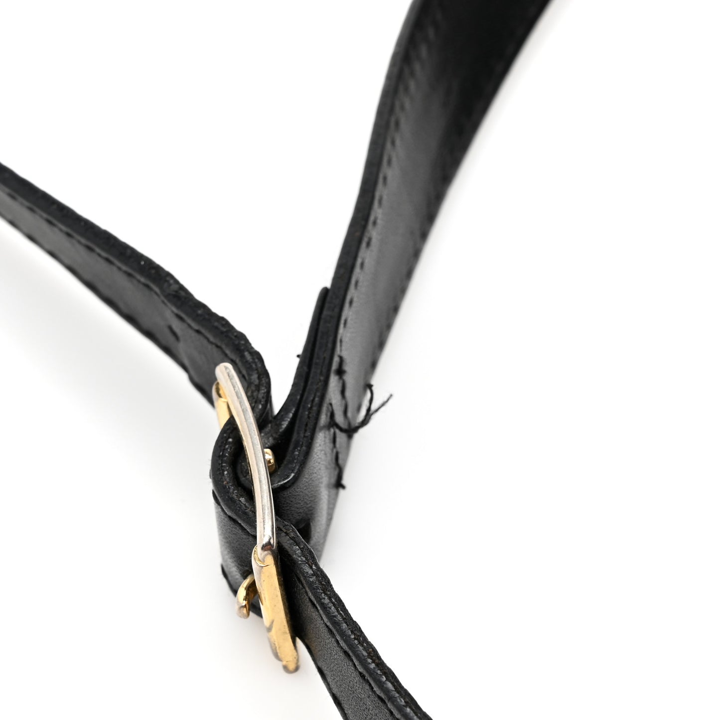 House Check Bridle Calfskin Medium Alchester Bowling Bag Black