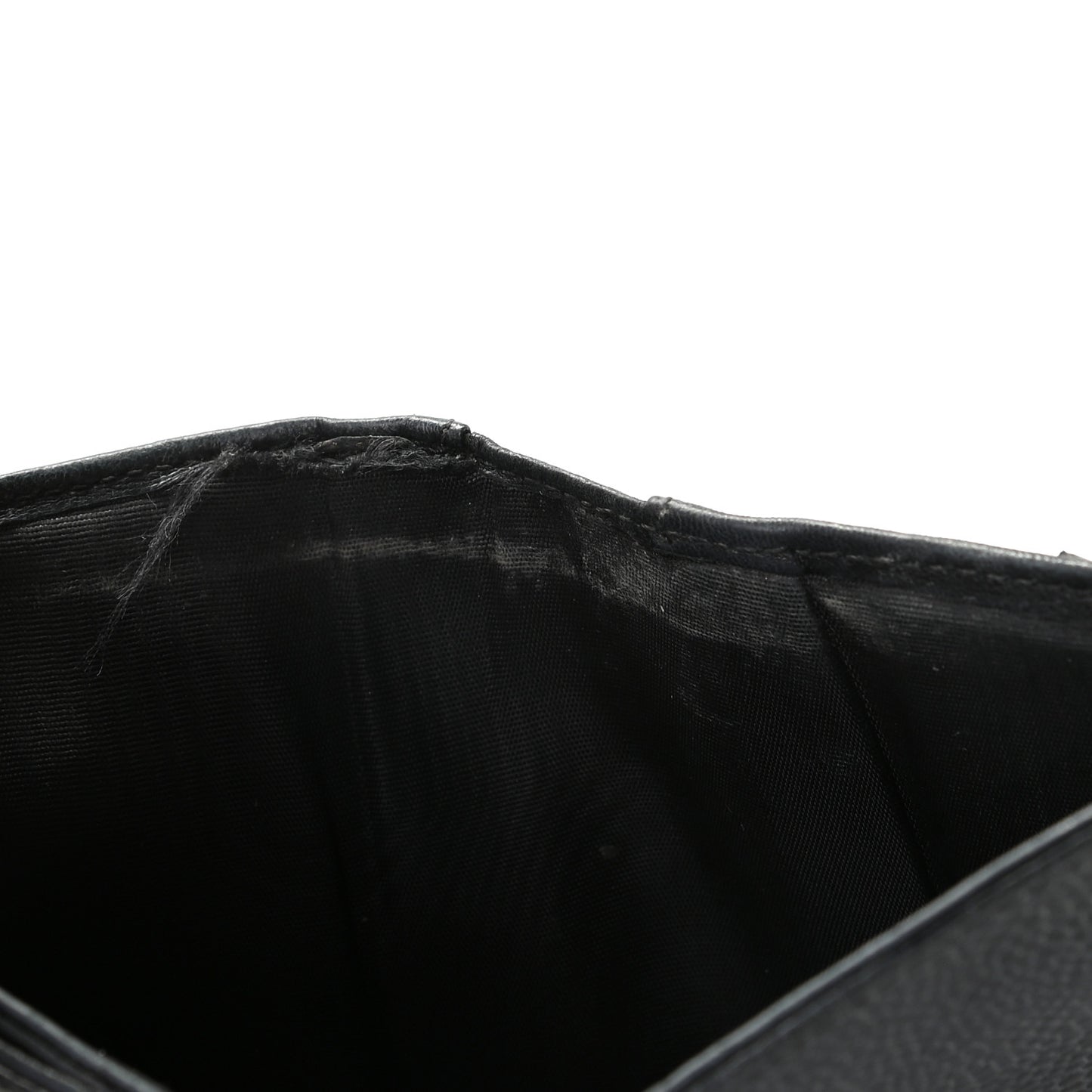 Caviar Timeless CC Compact French Wallet Black