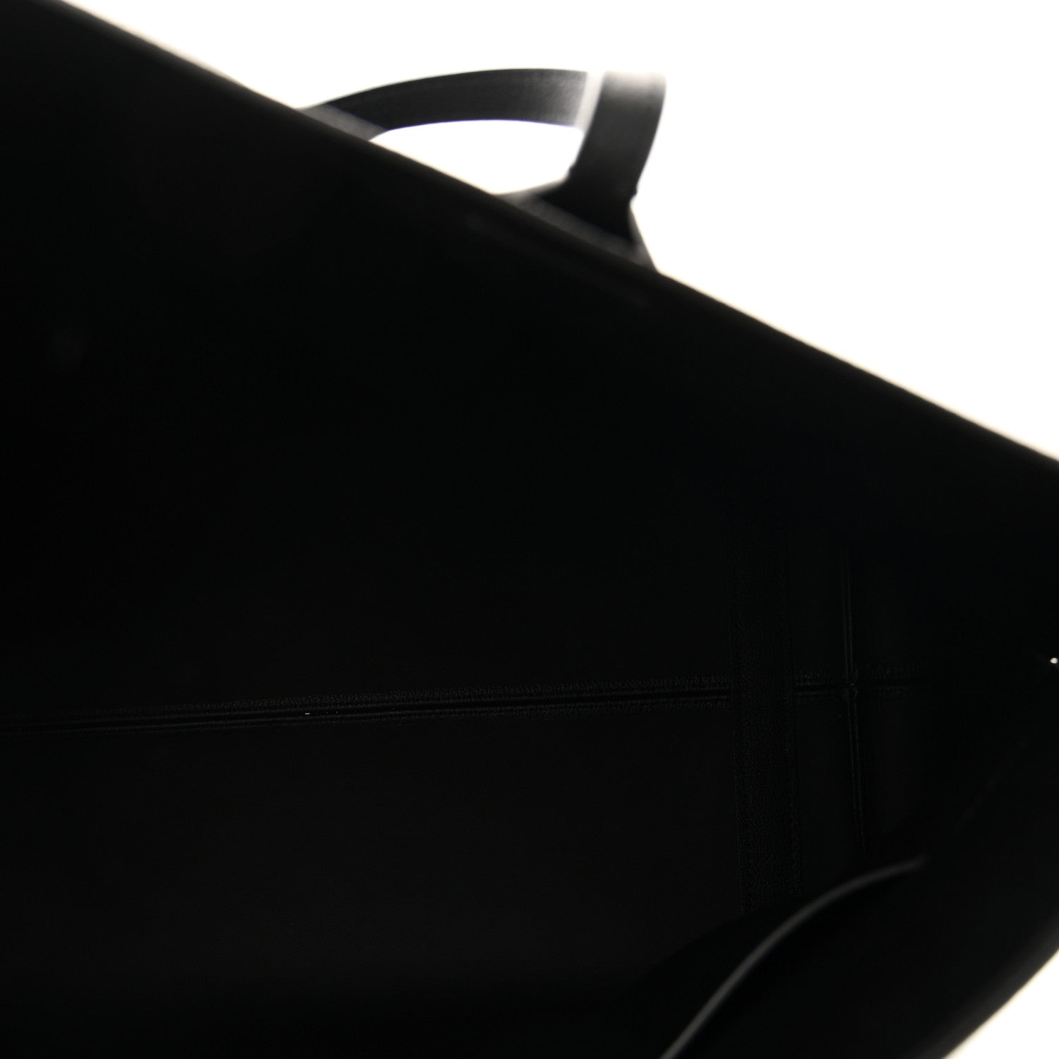 Burberry Calfskin Large Society Tote Black 5 of 12