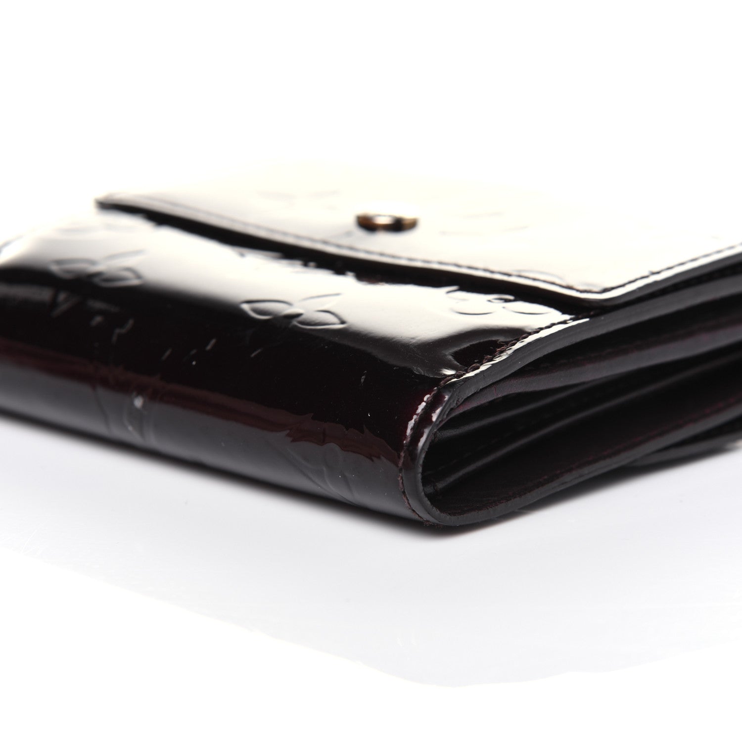 Louis Vuitton Vernis Elise Wallet Amarante 8 of 11