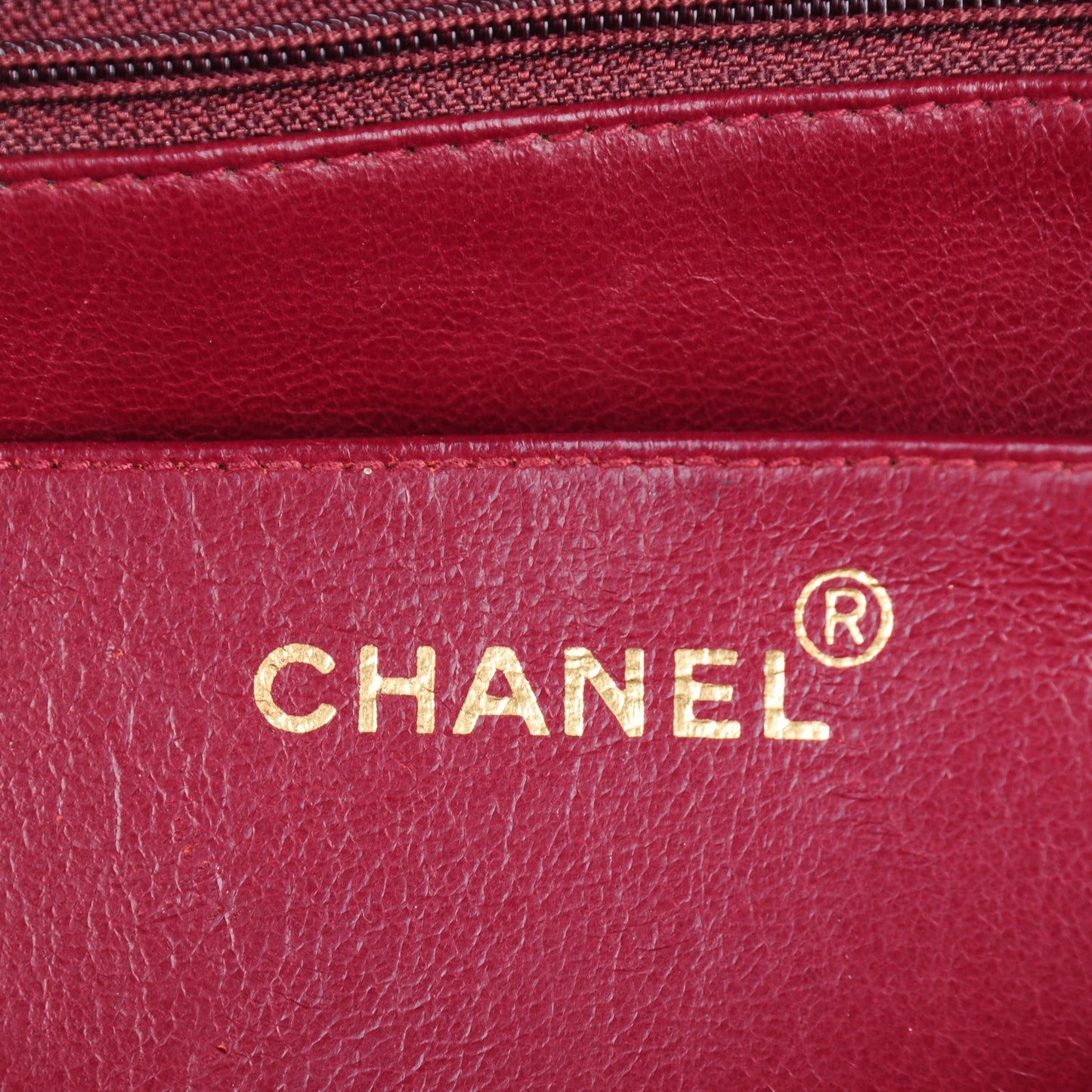 Lambskin Medium Single Flap Black