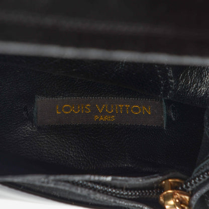 Louis Vuitton Patent Suede High Boots 39 Black 7 of 8