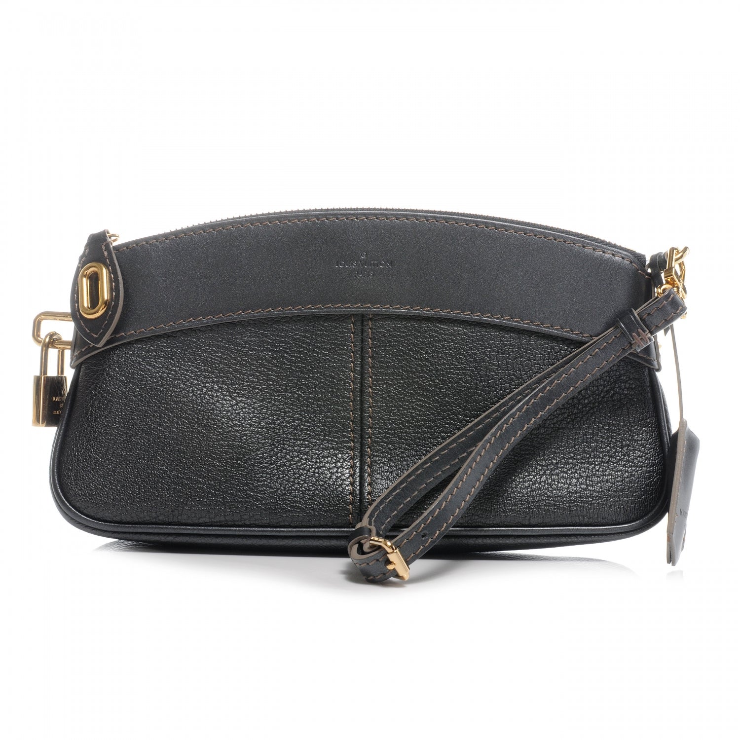 Louis Vuitton Suhali Lockit Clutch Chrome 1 of 8