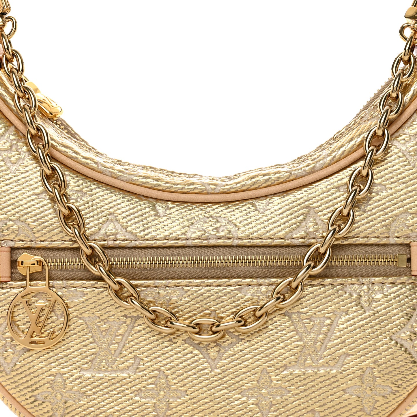 Monoglam Loop PM Beige