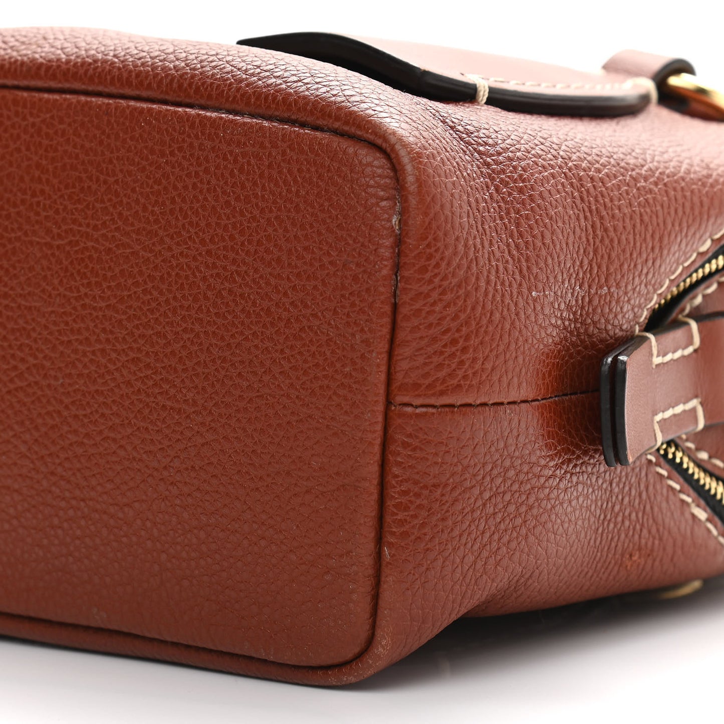 Calfskin Small Daria Sepia Brown
