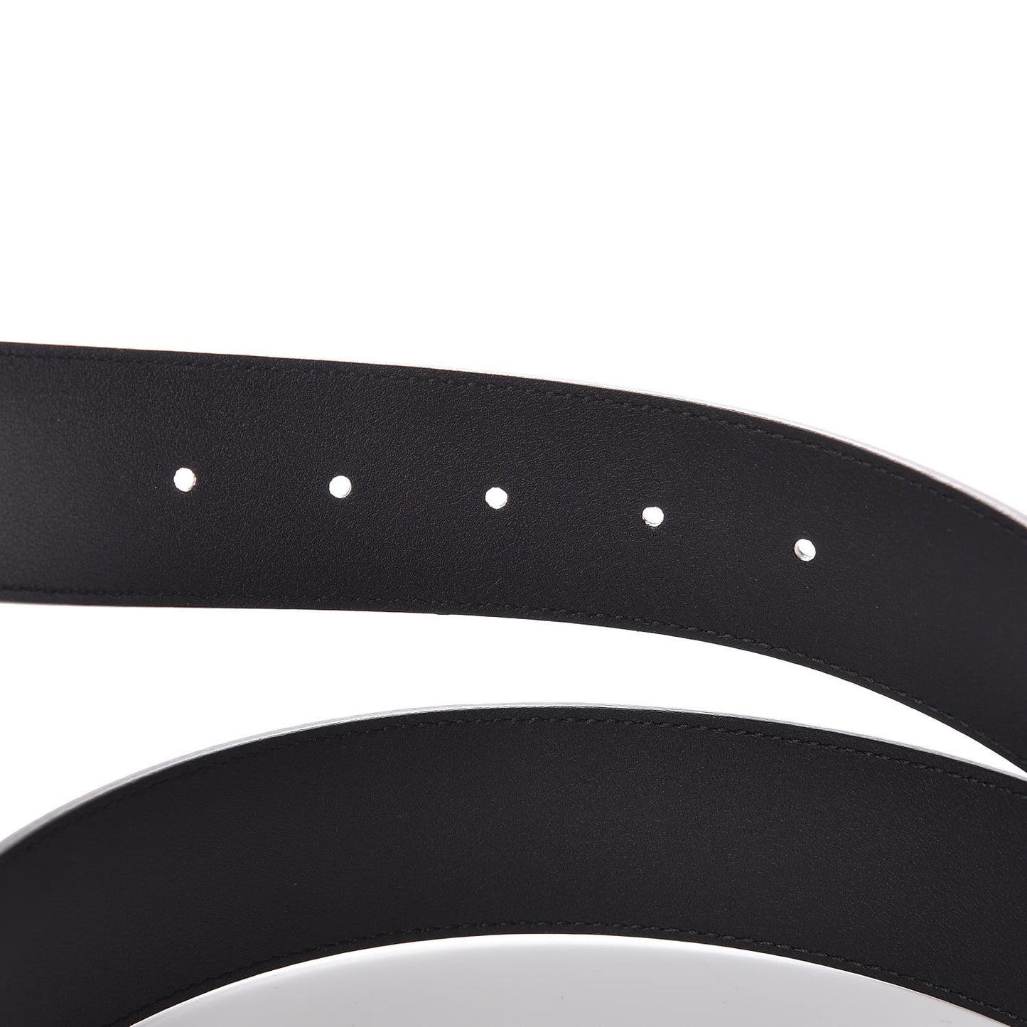 Moon Calfskin Double G 40mm Belt 110 44 Black
