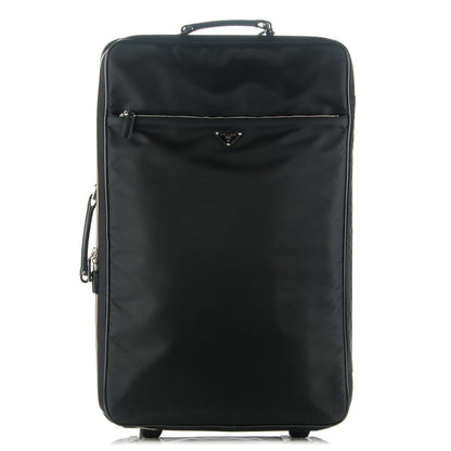 Prada Tessuto Saffiano Trolley Luggage Nero Black 1 of 8