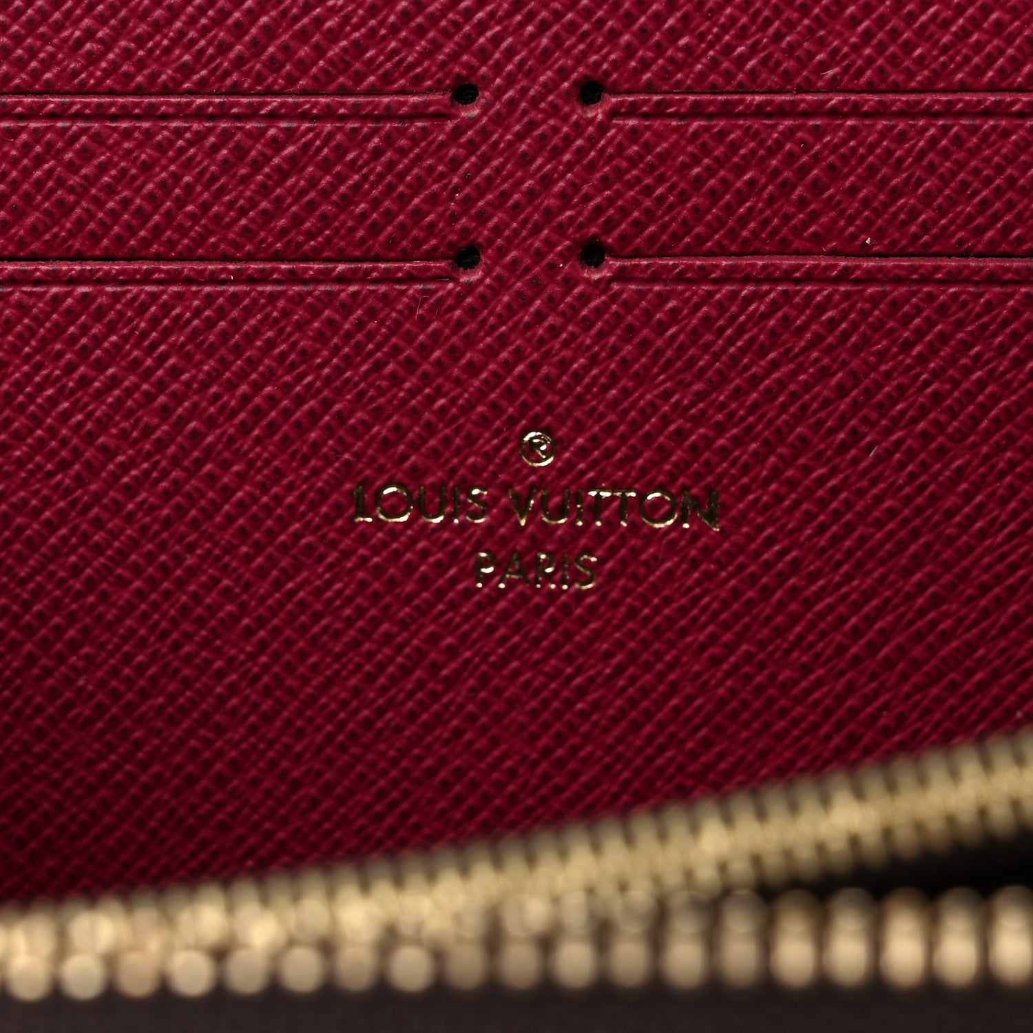 Louis Vuitton Monogram Clemence Wallet Fuchsia 6 of 10