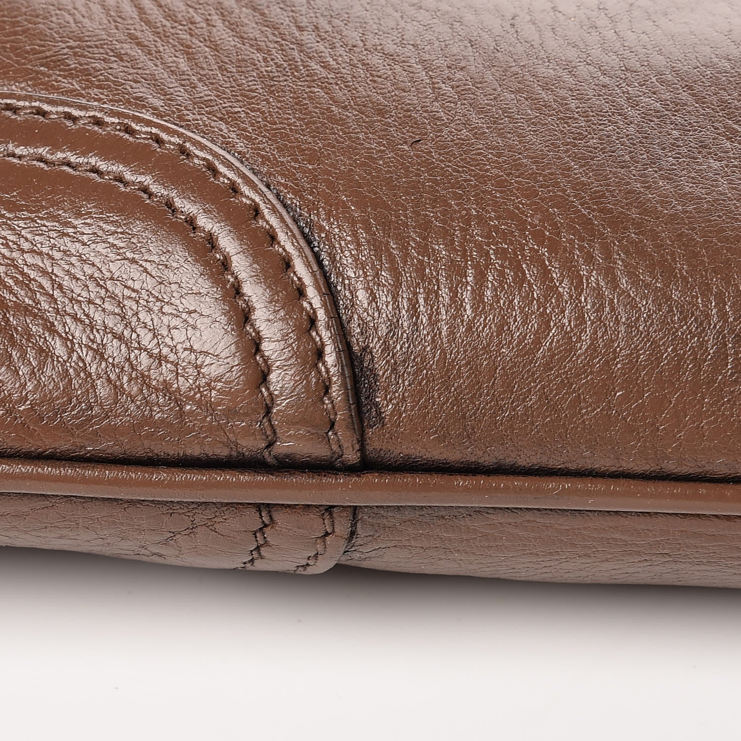 Prada Vitello Daino Shoulder Bag Bruciato 11 of 22