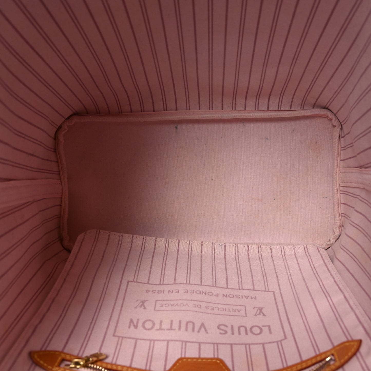 Monogram Sydney V Neverfull MM Rose Ballerine