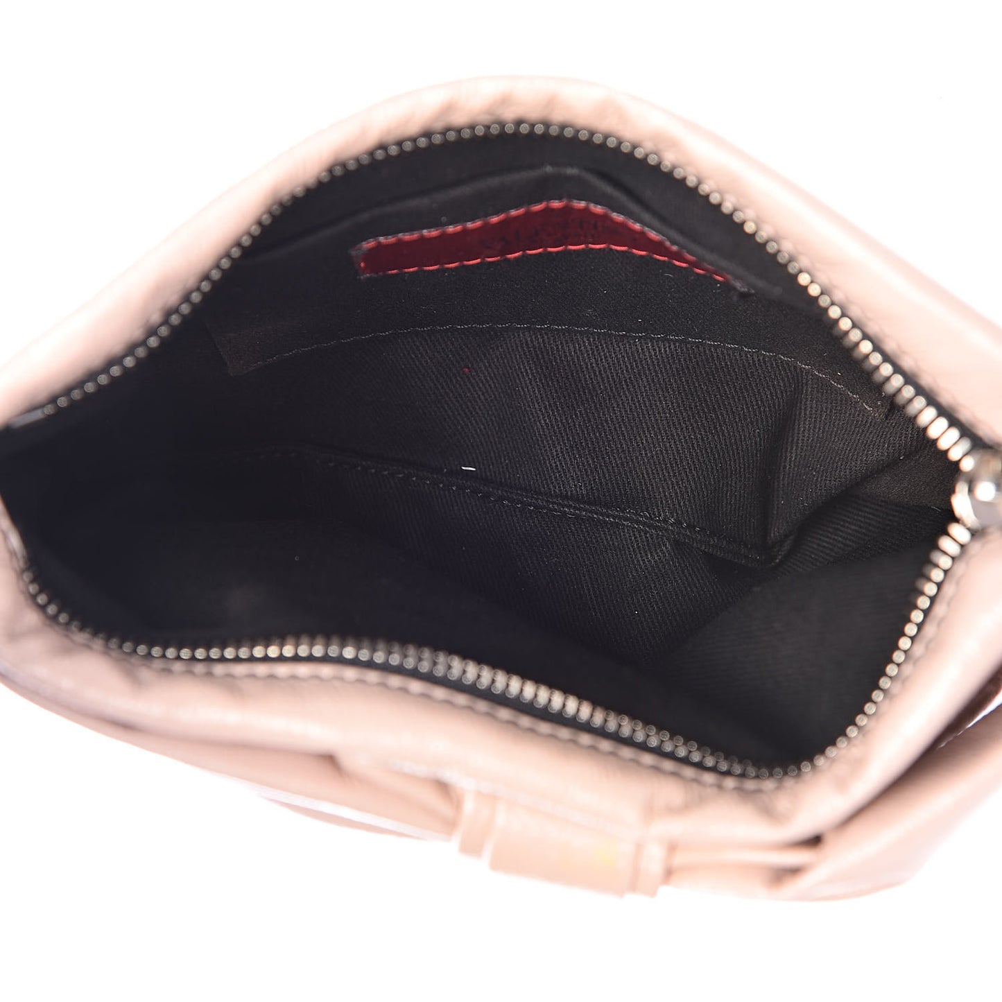 Patent Lacca Bow Clutch Pink