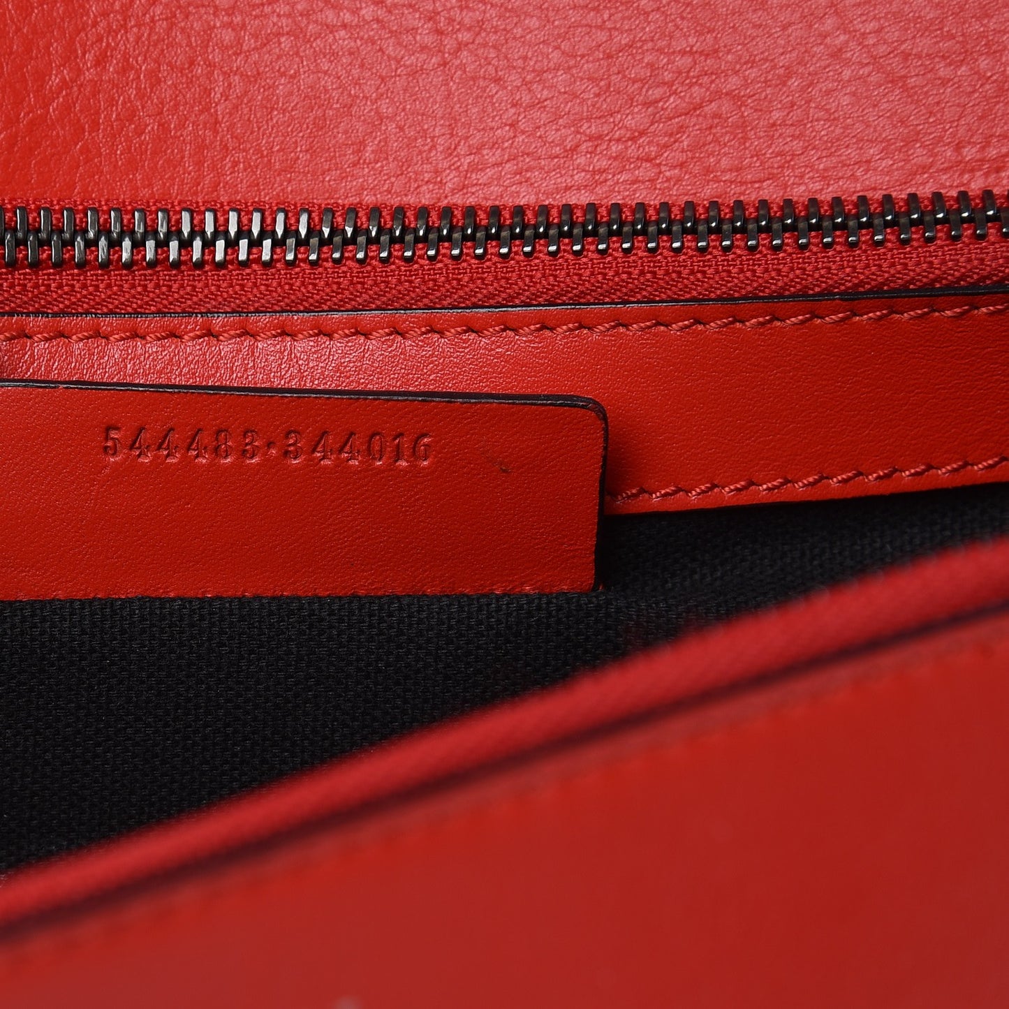 Calfskin Studded Small Padlock Crossbody Bag Red